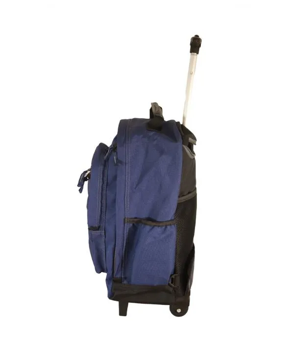 ■ Ridge 53 - Temple Wheeled Backpack - Navy/Grey