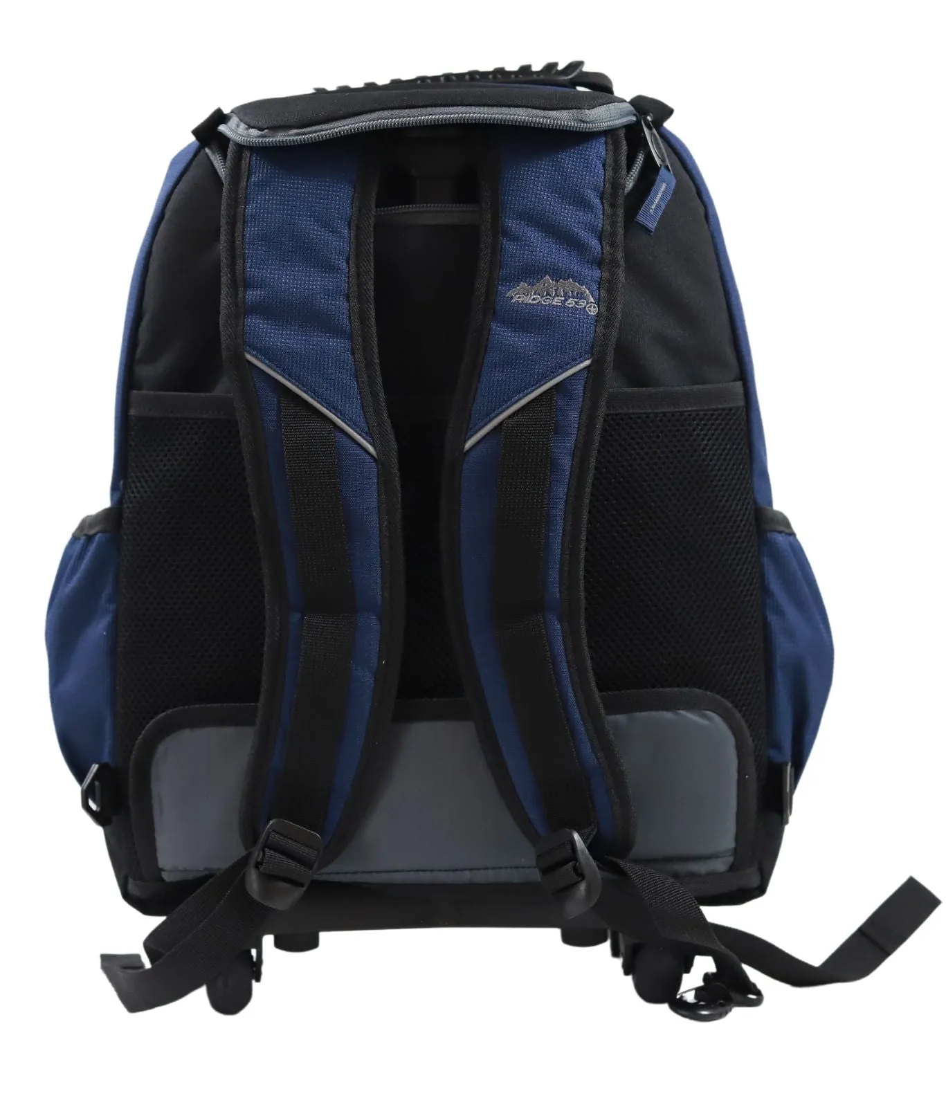 ■ Ridge 53 - Temple Wheeled Backpack - Navy/Grey