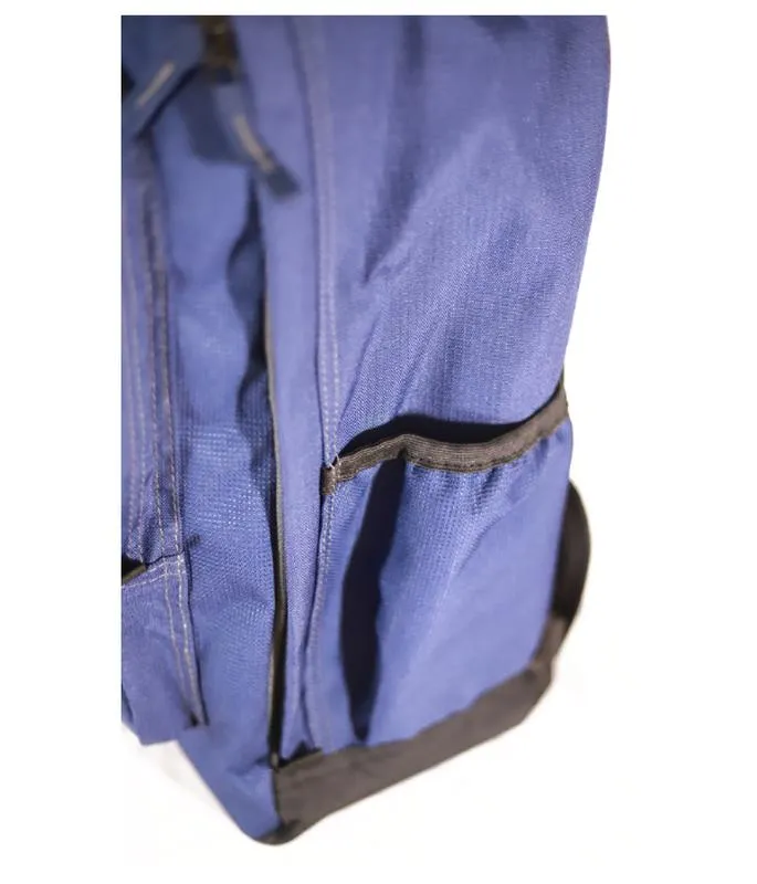 ■ Ridge 53 - Temple Wheeled Backpack - Navy/Grey