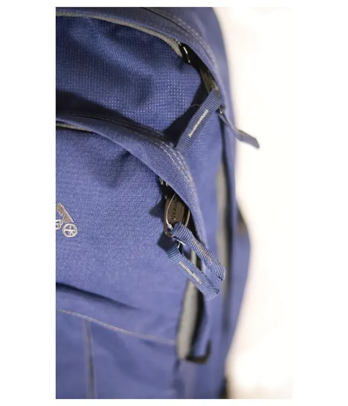 ■ Ridge 53 - Temple Wheeled Backpack - Navy/Grey