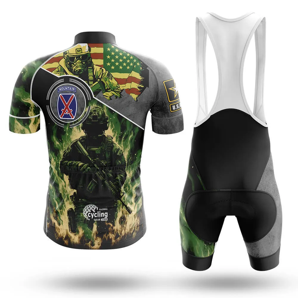 10th Mountain Division Soldier - Men's Cycling Kit