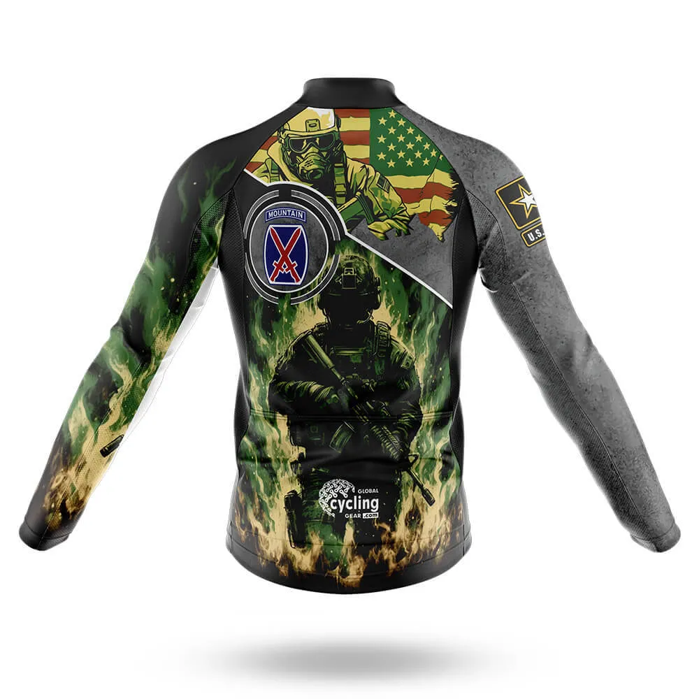 10th Mountain Division Soldier - Men's Cycling Kit