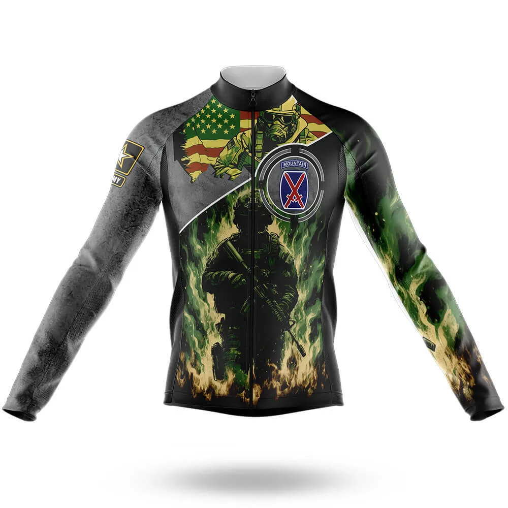 10th Mountain Division Soldier - Men's Cycling Kit