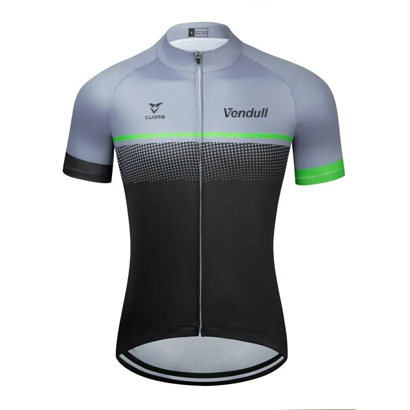 2023 New VENDULL Men Cycling Jersey Cycling Racing Tops Short Sleeve Cyclist Clothes Shirt Maillot Summer Bicycle Bike Wear