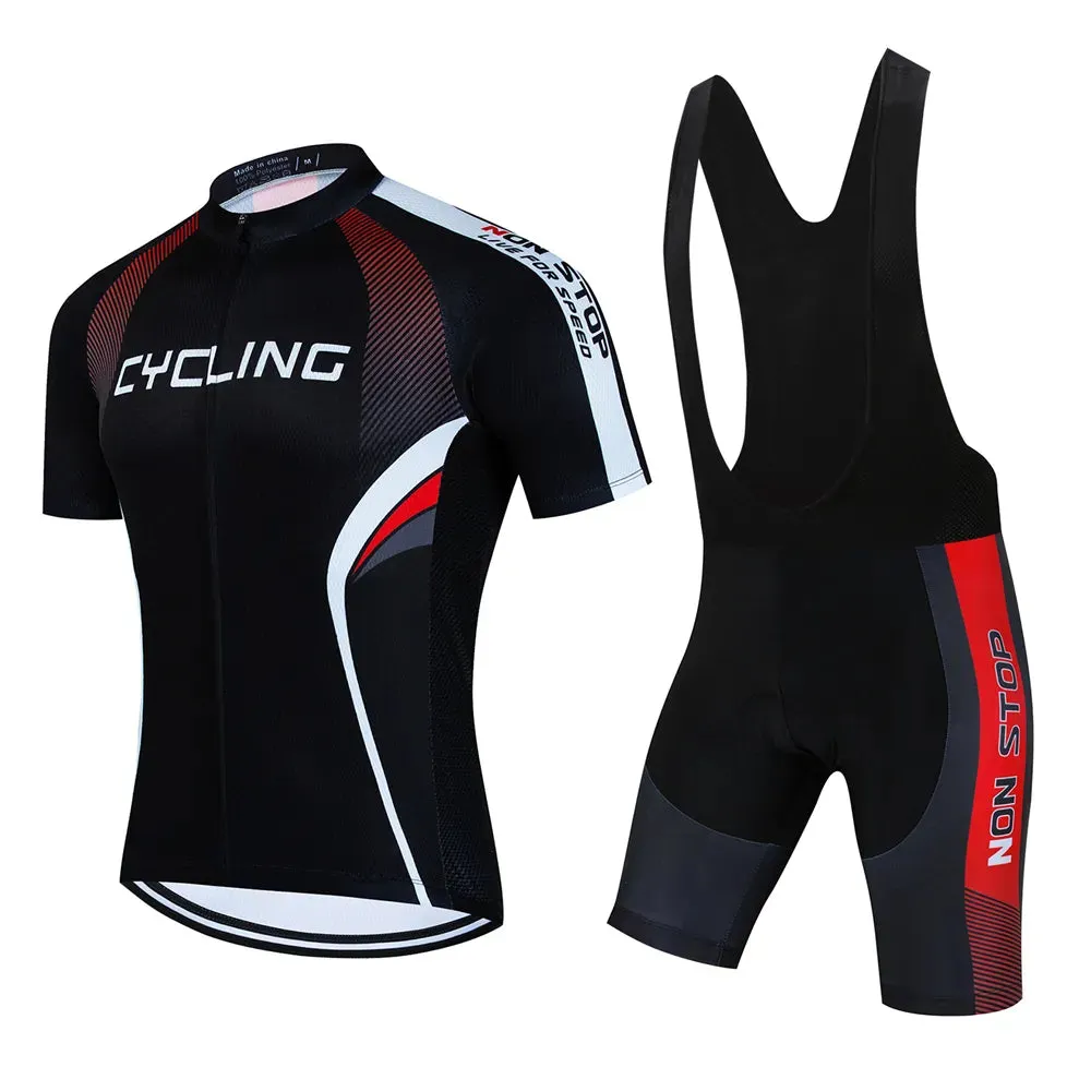 2023 TEAM Cycling jersey Sets Mens Cycling Clothing Summer Short Sleeve Quick-dry MTB Bike Suit Maillot Ciclismo Hombre