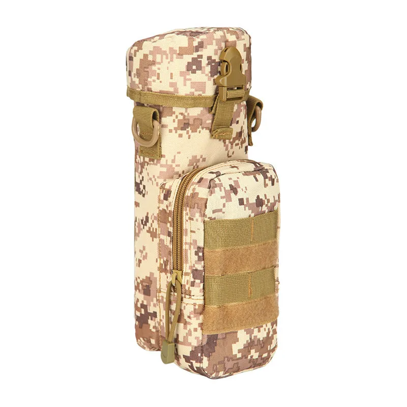 20L Multi-functional Camo Tactical Bag with Water Bottle Holder for Outdoor Camping Hiking