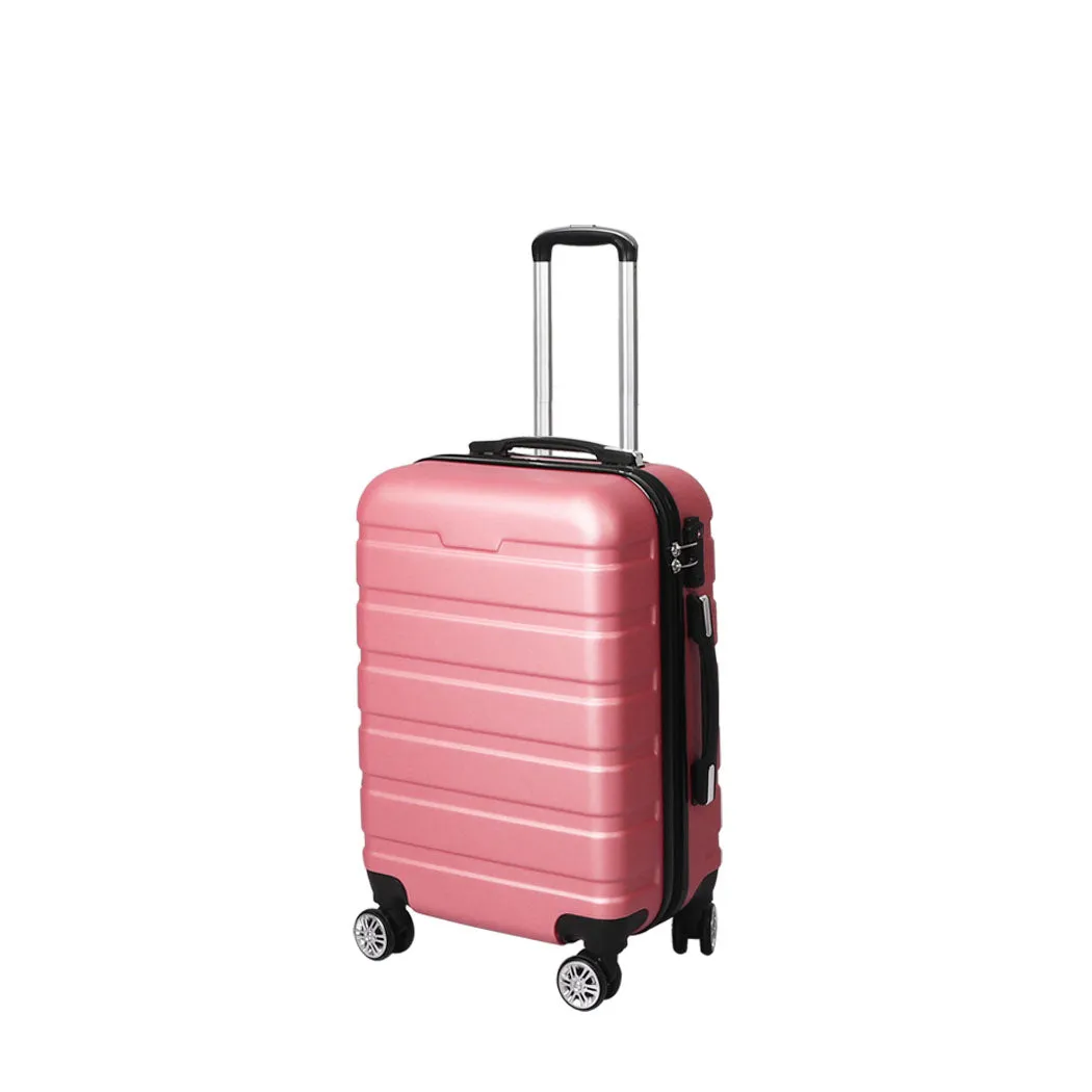 24"Luggage Case Suitcase - Rose Gold