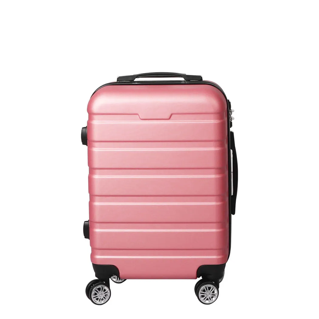 24"Luggage Case Suitcase - Rose Gold