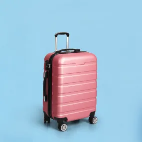 24"Luggage Case Suitcase - Rose Gold