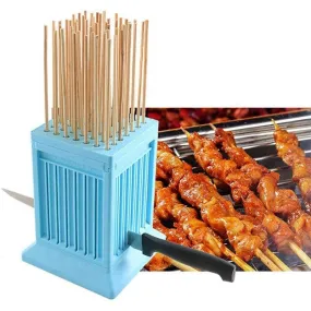 49 Holes BBQ meat skewer