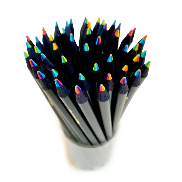 6-in-1 Multi Colored Pencils – SOLD INDIVIDUALLY