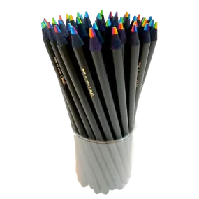 6-in-1 Multi Colored Pencils – SOLD INDIVIDUALLY