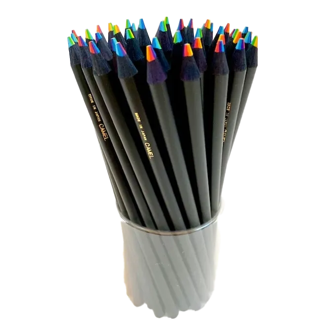 6-in-1 Multi Colored Pencils – SOLD INDIVIDUALLY