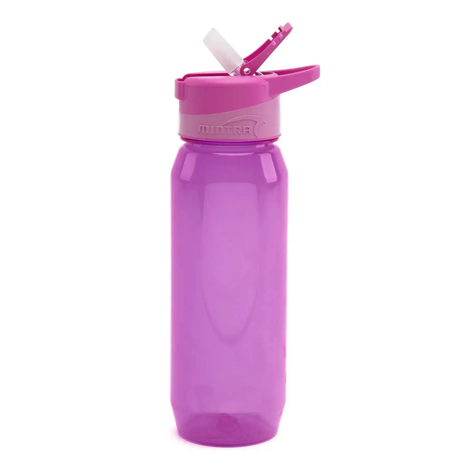 800 ml Colored Water Bottle - with Straw