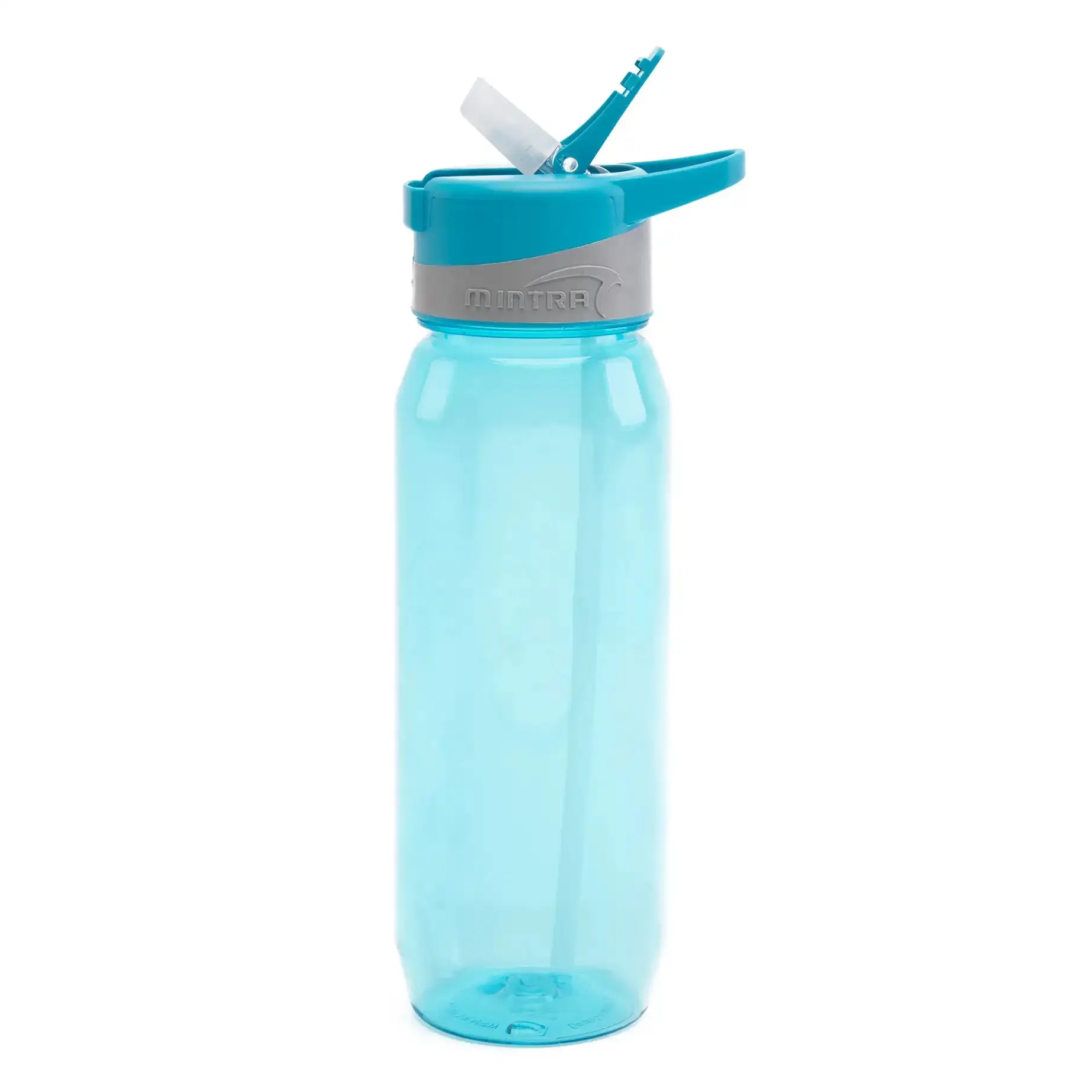 800 ml Colored Water Bottle - with Straw