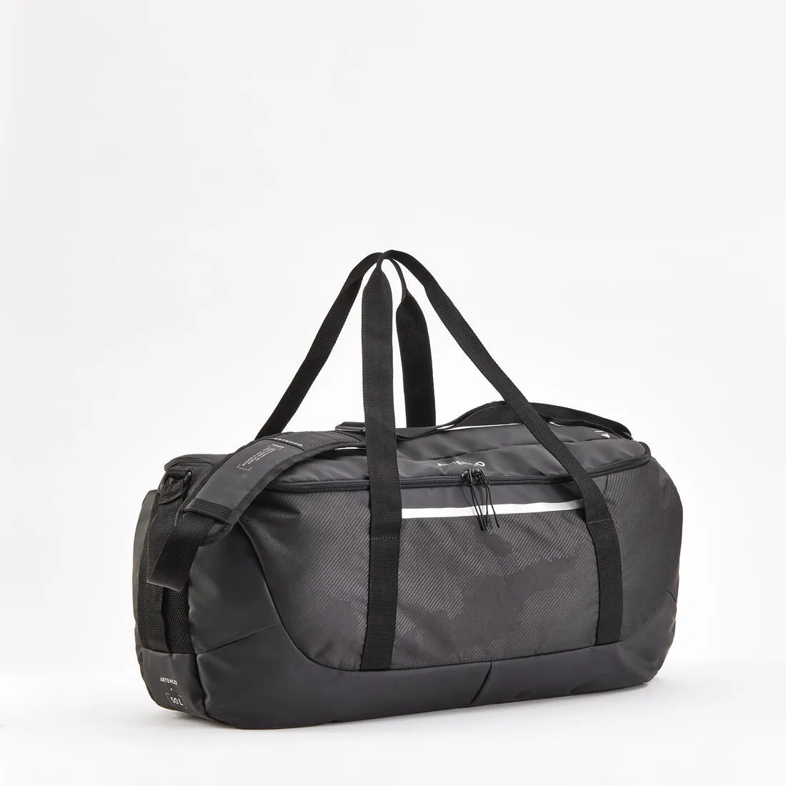 9-Racket Tennis Bag L Team Duffle - Black/Grey