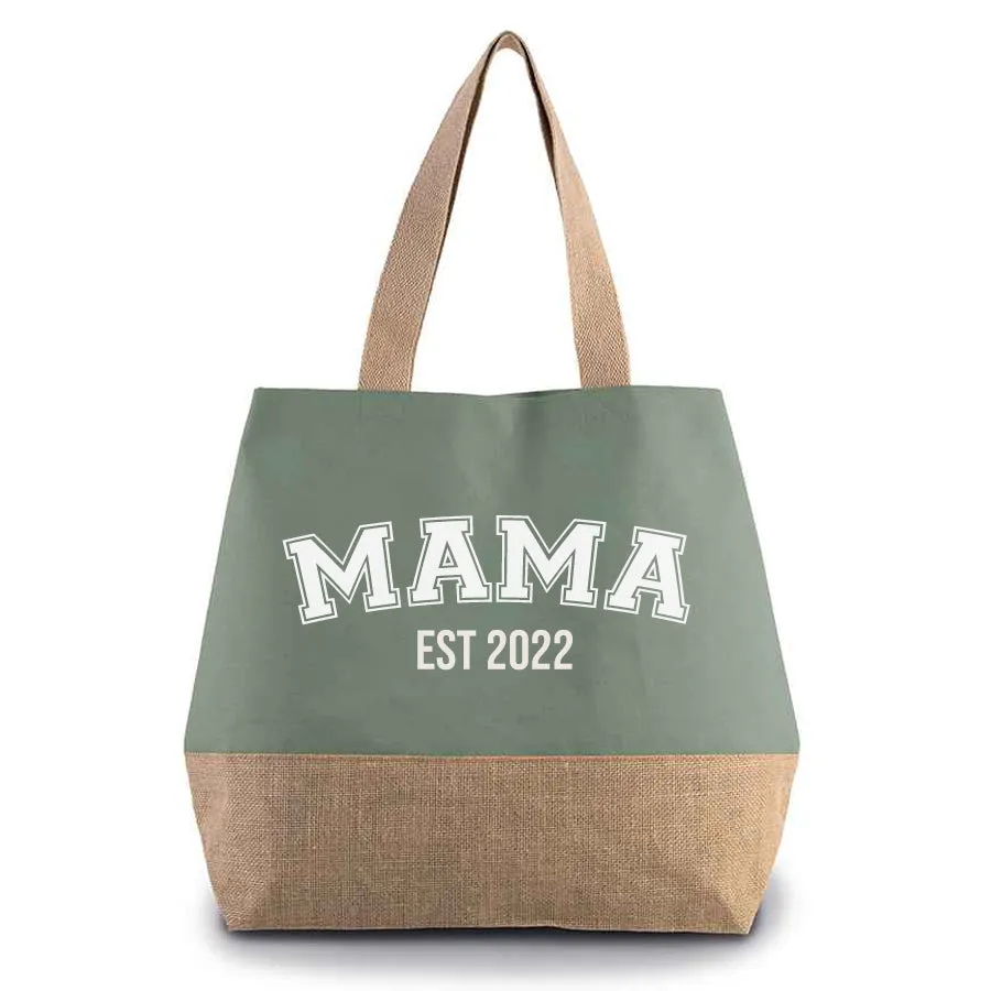 All Mum's Things- Mama Est Personalised Shopper Bag