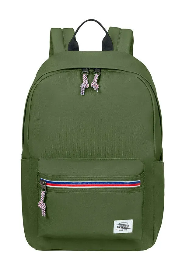 American Tourister UpBeat Backpack Zip | Olive Green