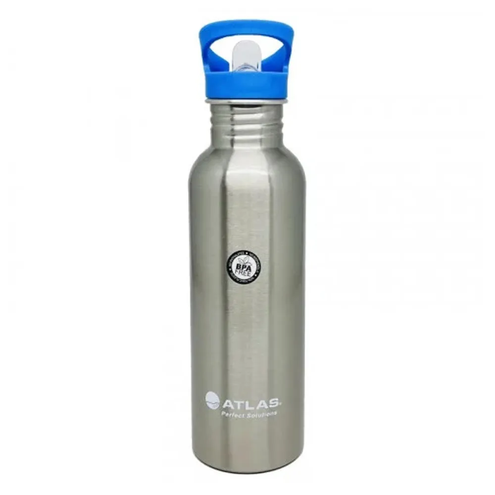 Atlas Water Bottle Sipper 0.65 Liter Grey