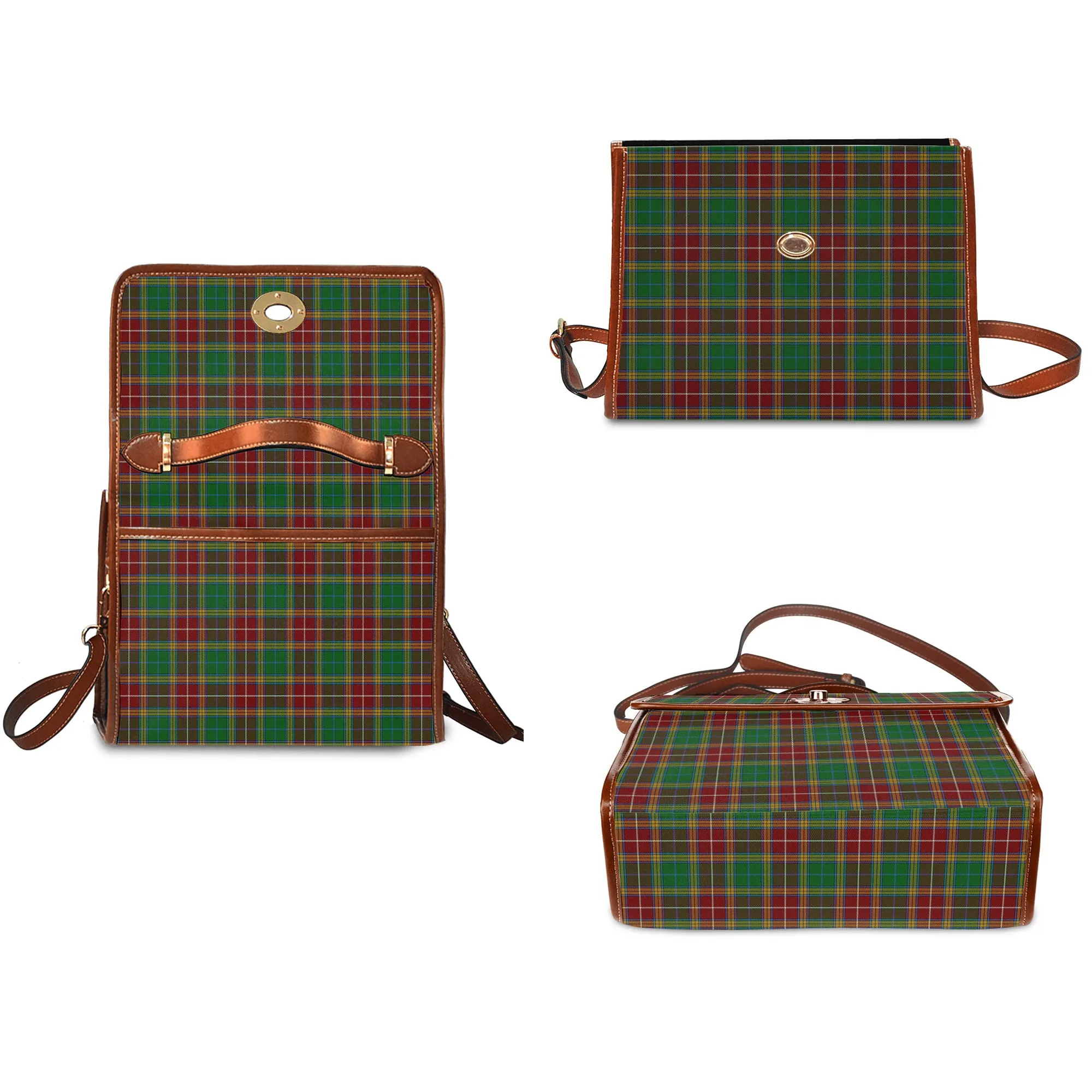 Baxter Tartan Waterproof Canvas Bag