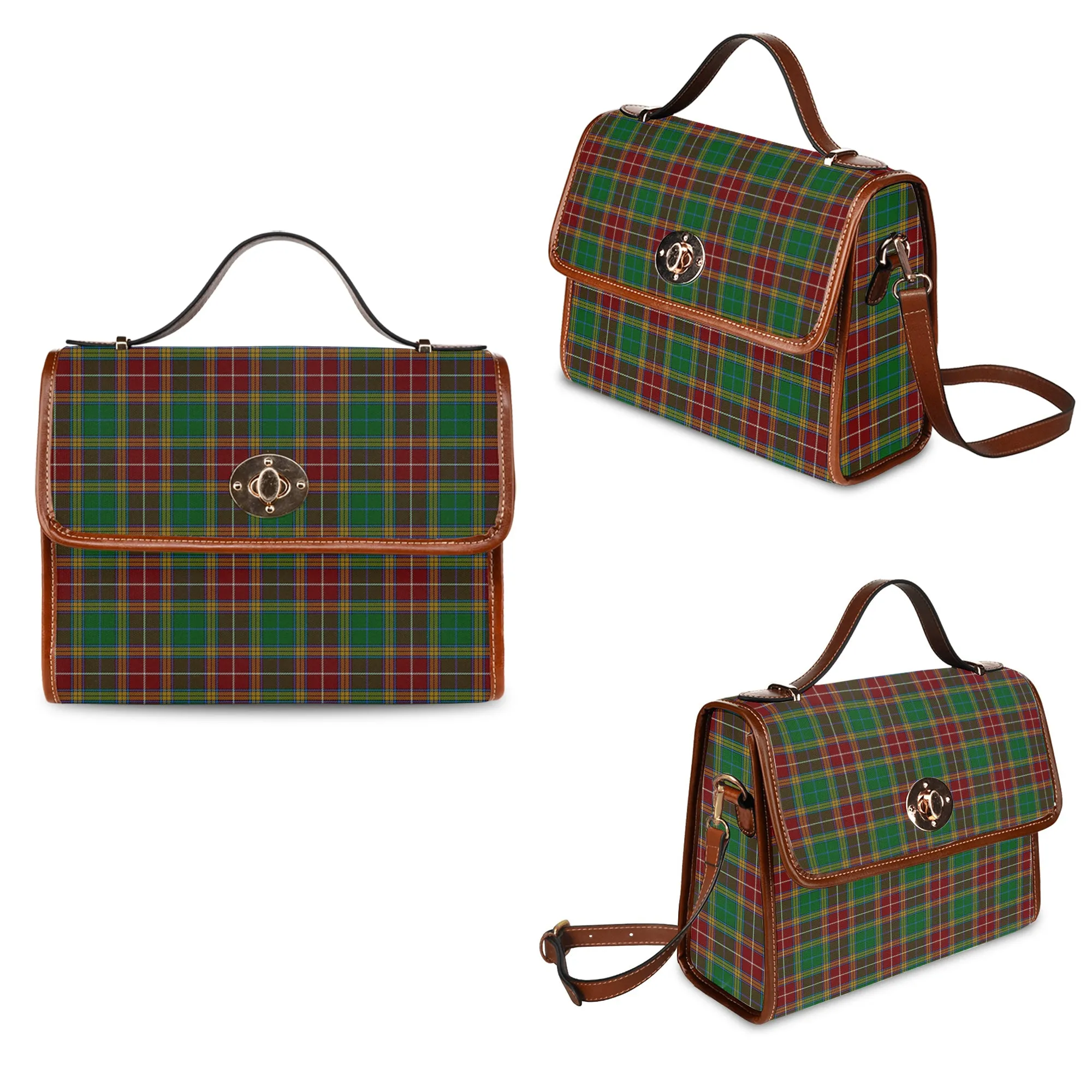 Baxter Tartan Waterproof Canvas Bag