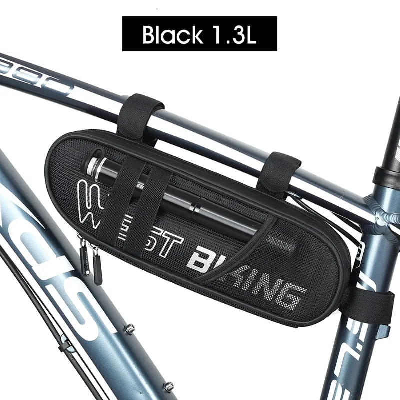 Bicycle Bag Front Tube Frame Cycling Triangle Bag Large Capacity MTB Road Bike Tools Pannier Bicycle Bag Accessories