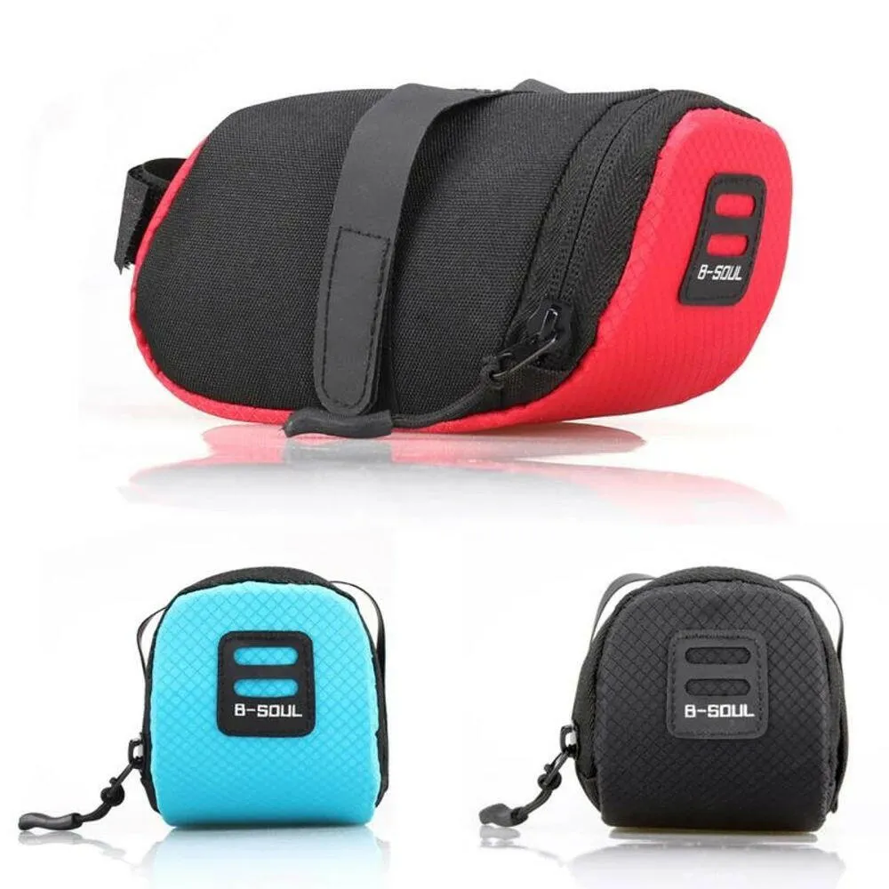 Bicycle Saddle Bag Waterproof Mountain Bike Saddle Storage Seat Rear Tool Pouch Bag Saddle Outdoor Cycling MTB Accessories