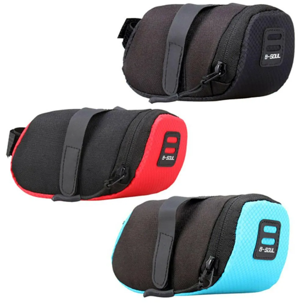 Bicycle Saddle Bag Waterproof Mountain Bike Saddle Storage Seat Rear Tool Pouch Bag Saddle Outdoor Cycling MTB Accessories