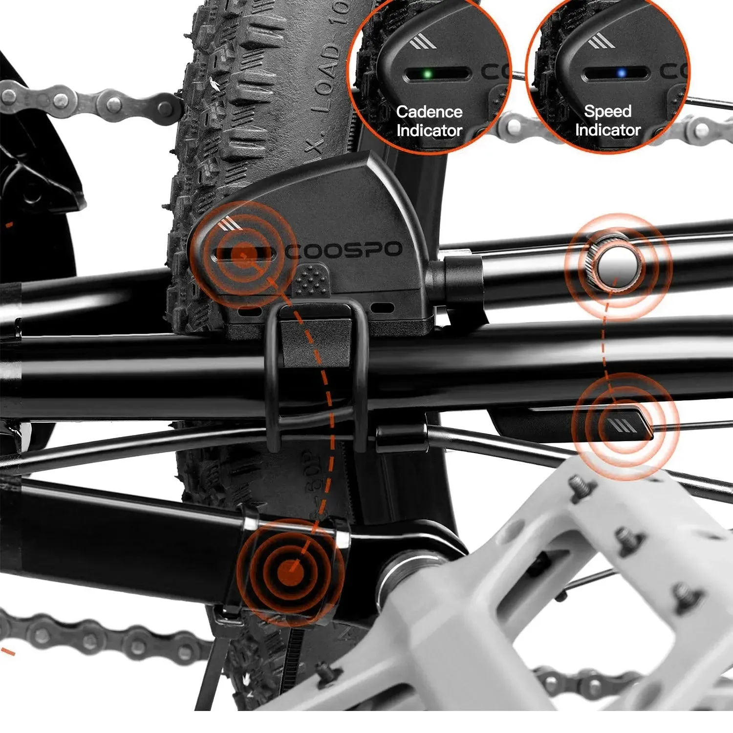 BK805 Cycling Speed and Cadence Sensor