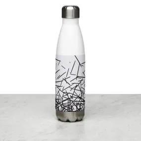 Black & White Ombre Water Bottle