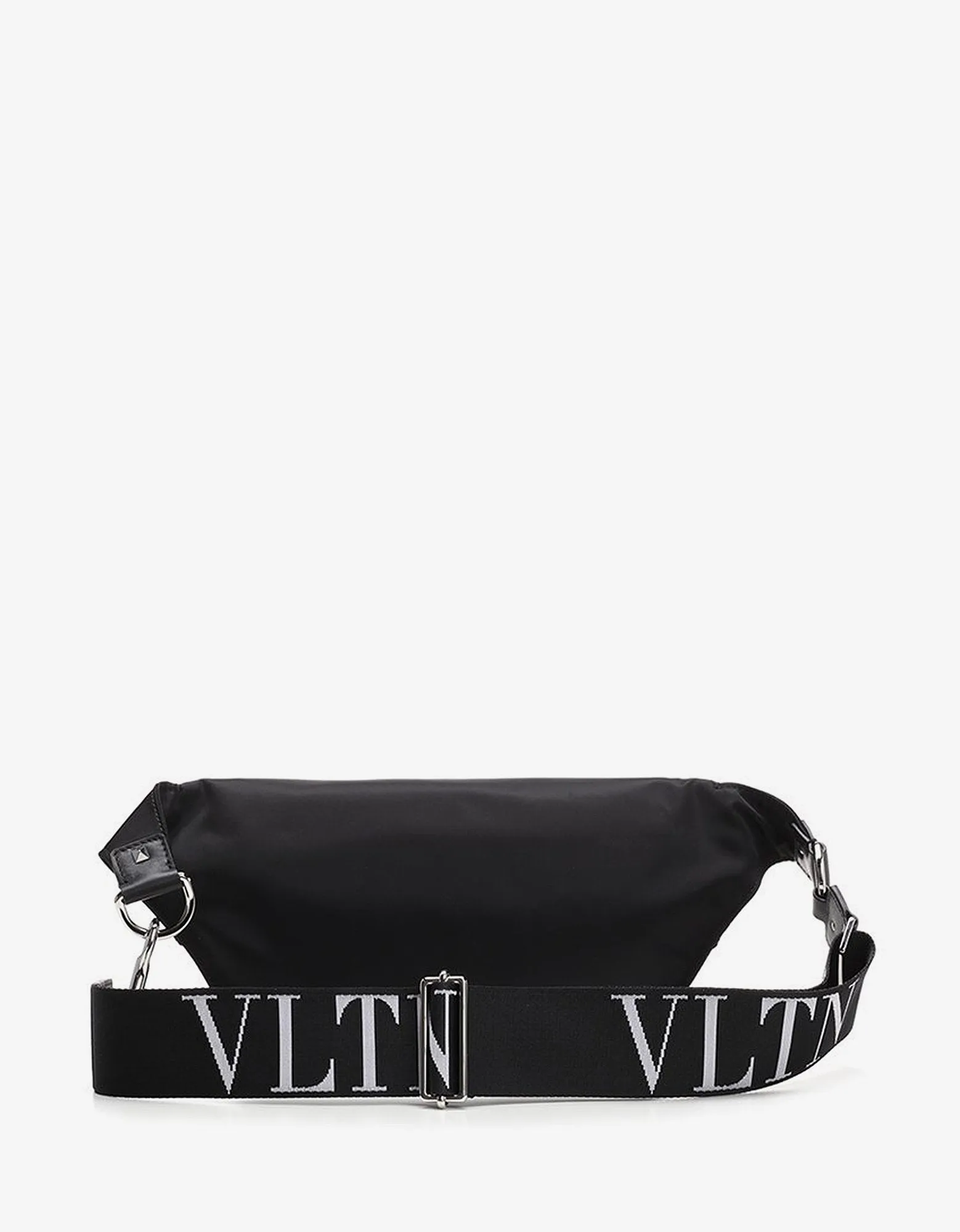 Black Nylon VLTN Waist Bag -