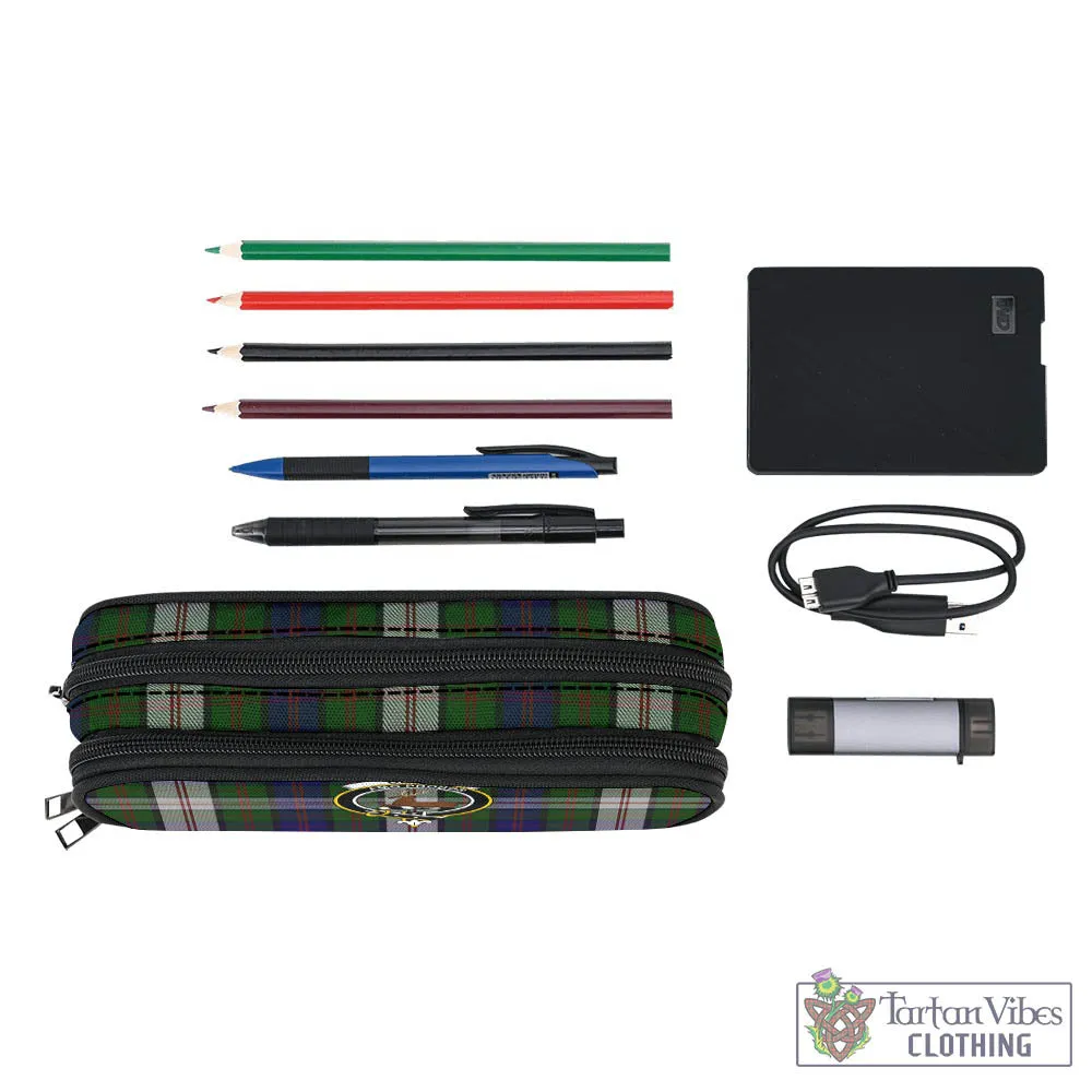 Blair Dress Tartan Pen and Pencil Case with Family Crest