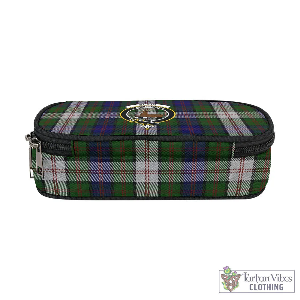 Blair Dress Tartan Pen and Pencil Case with Family Crest