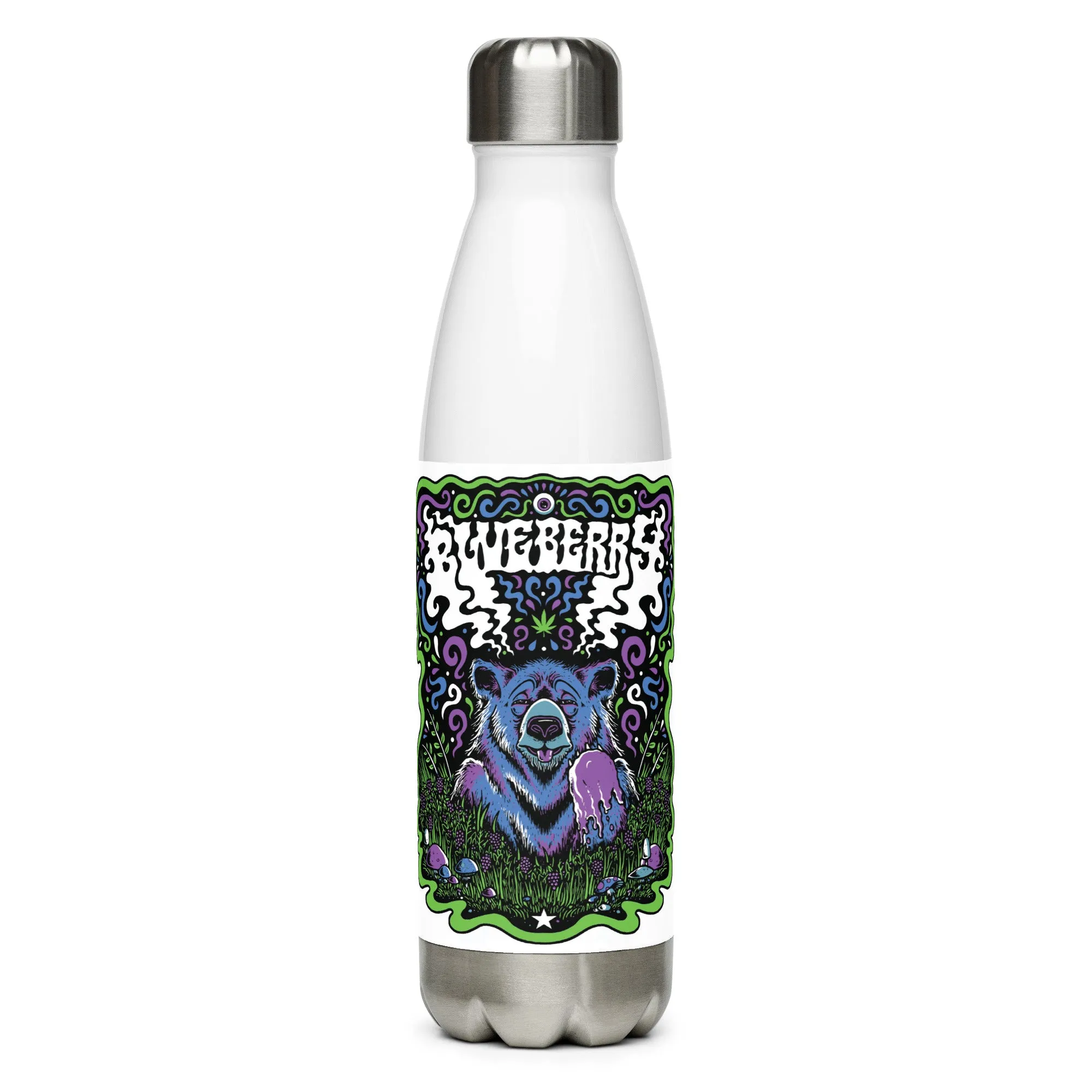 Blueberry Stainless steel water bottle