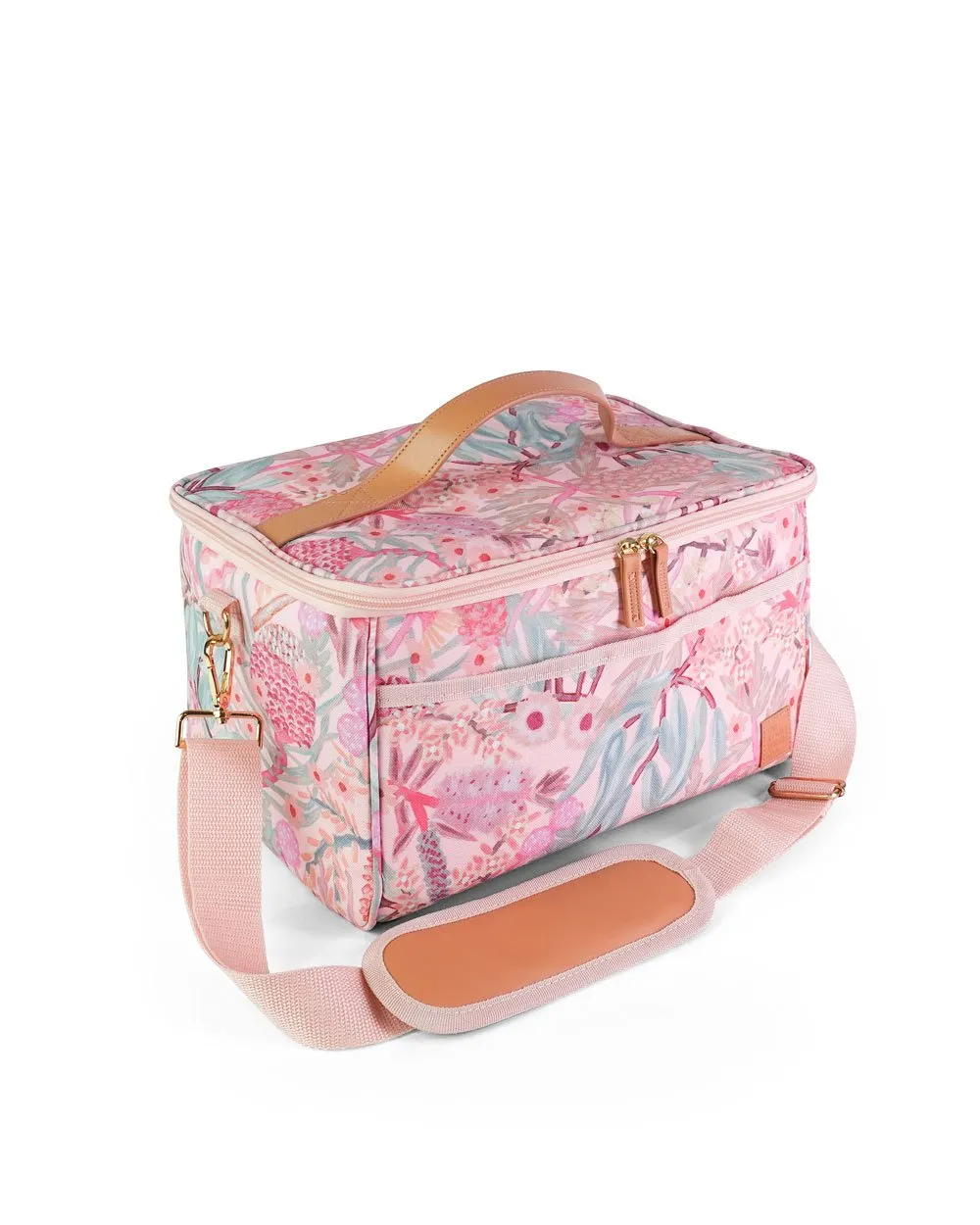 Blushing Banksia Midi Cooler Bag