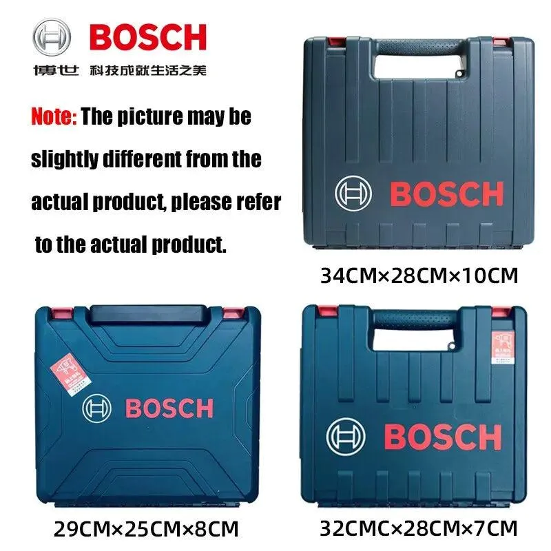 BOSCH- Original Hand Drill Tool Box| Multifunctional Plastic Suitcase