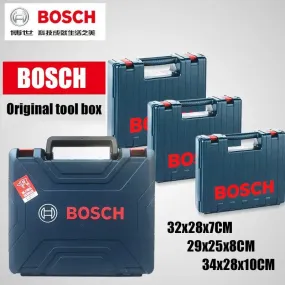 BOSCH- Original Hand Drill Tool Box| Multifunctional Plastic Suitcase