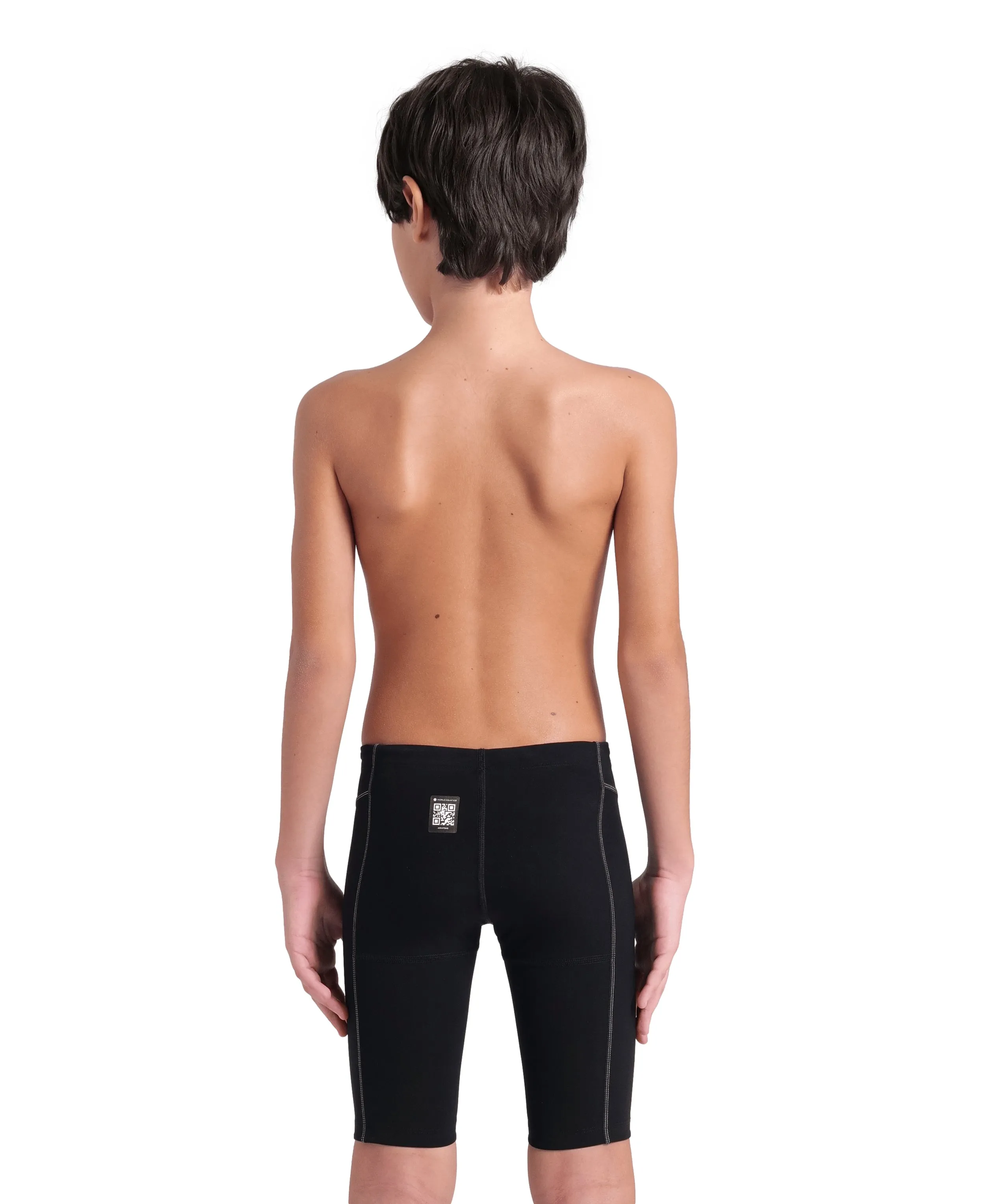 Boys Powerskin Impulso Jammer - Black/Teal