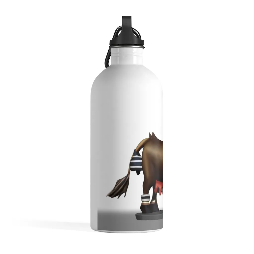 Brown Cow Skin Stainless Steel Water Bottle