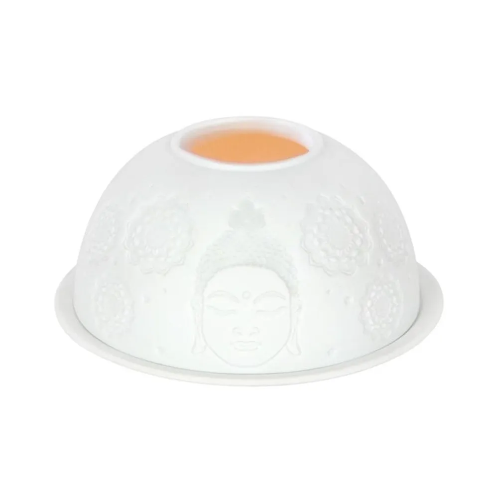 Buddha Face Dome Tealight Holder