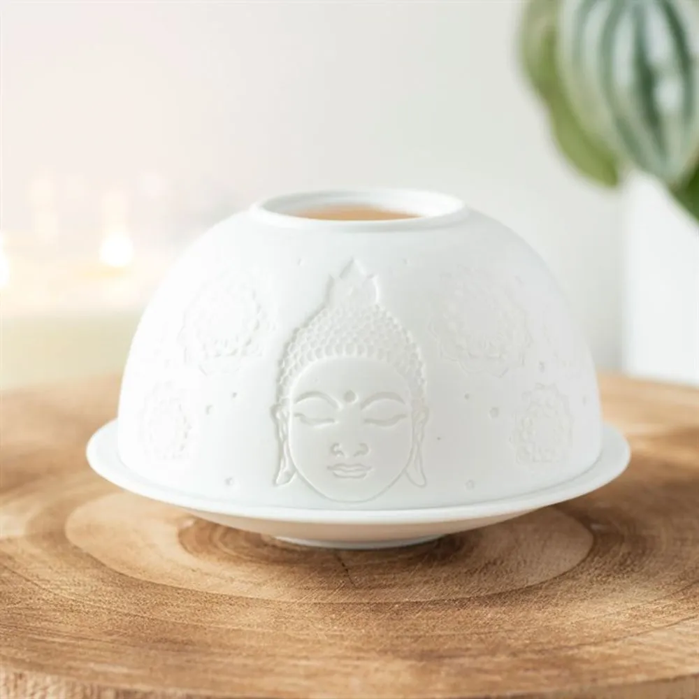 Buddha Face Dome Tealight Holder