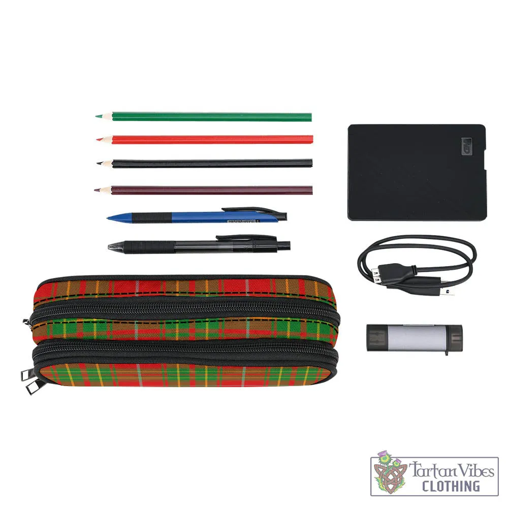 Burnett Tartan Pen and Pencil Case