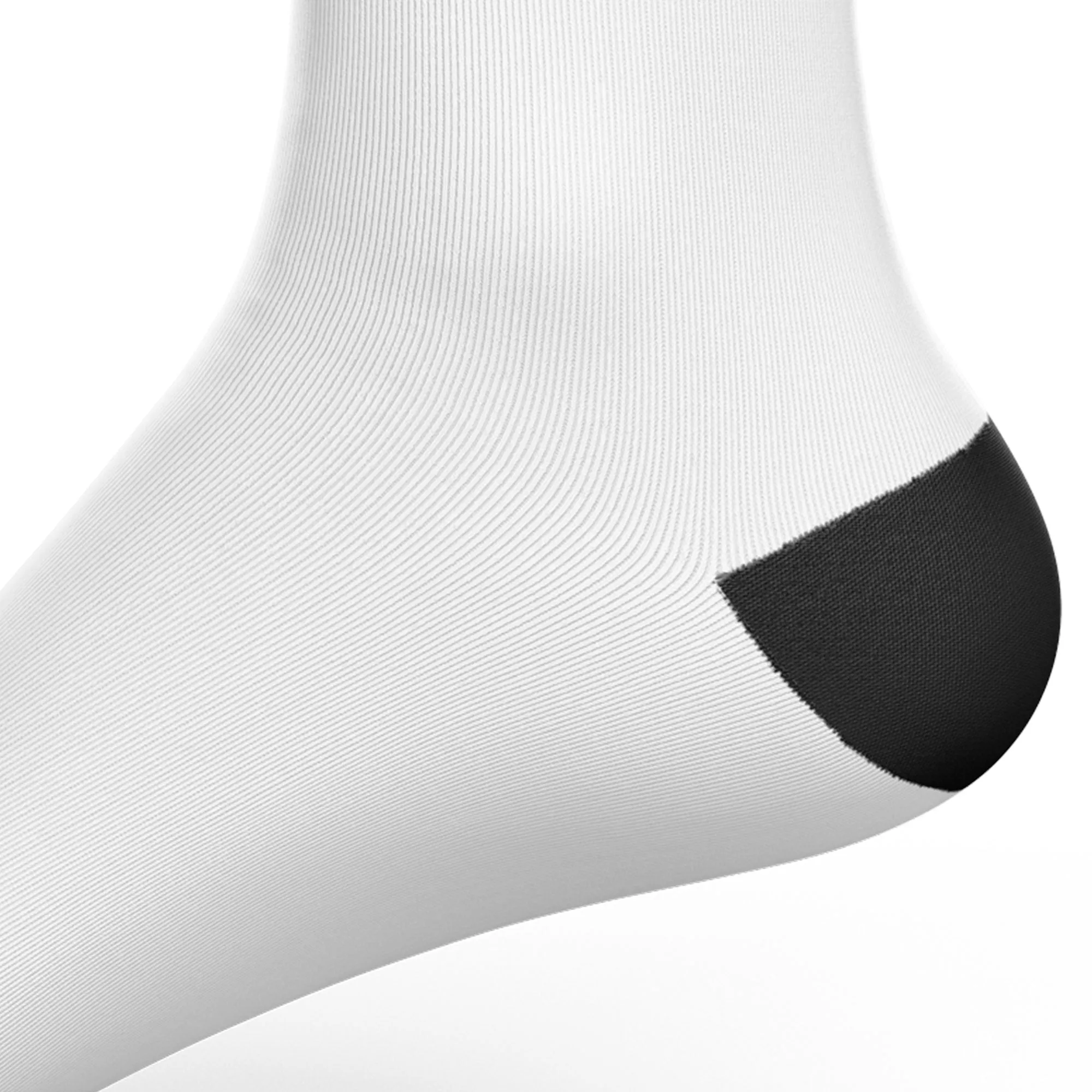 BWB 3 Pairs White Crew Cycling Socks