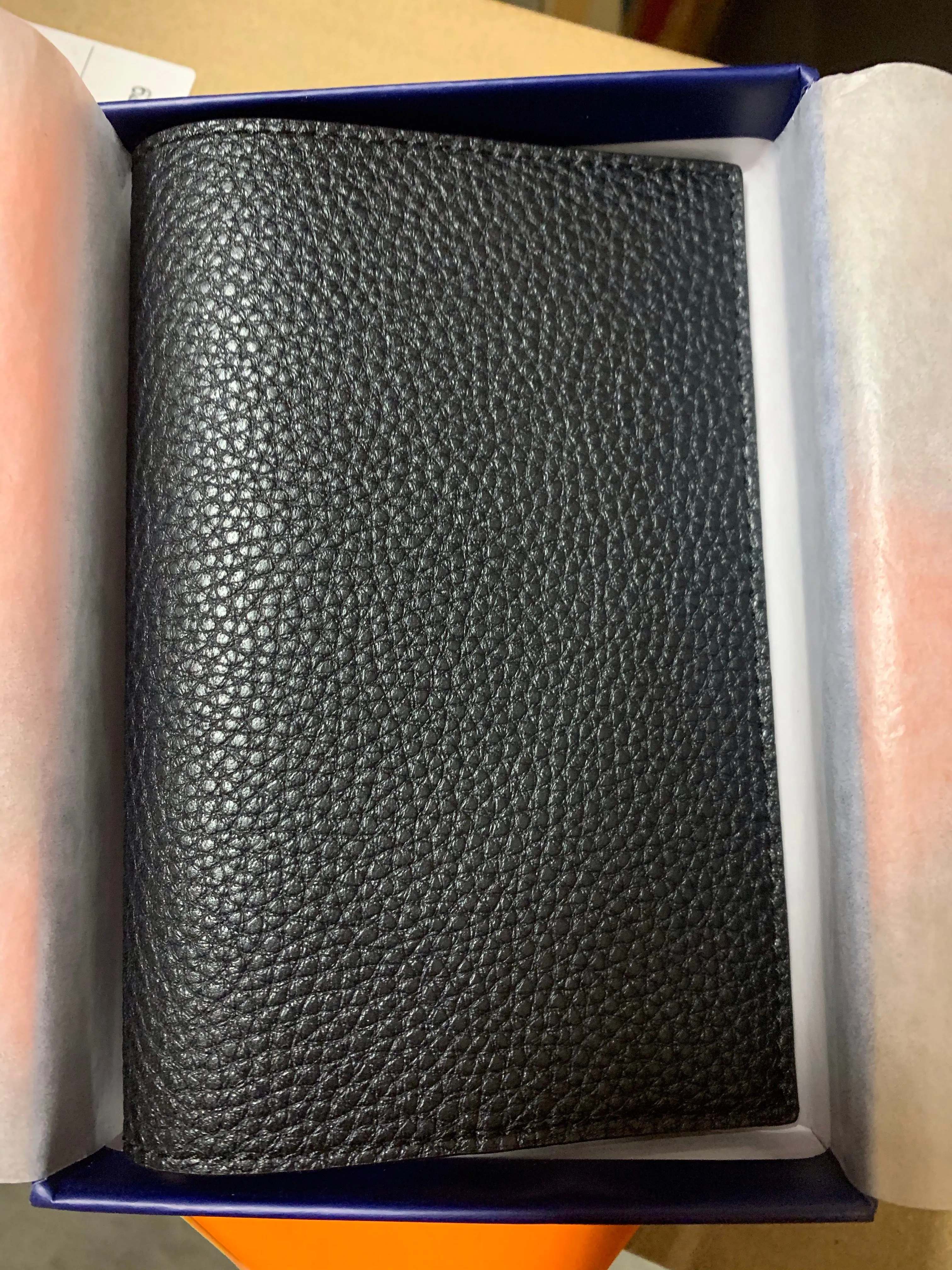 Campo Marzio Leather Passport Holder