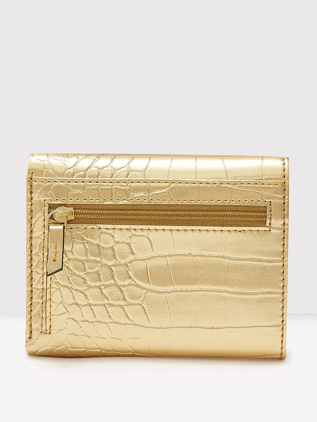 Caprese Kristy Small Wallet Croco Faux Leather For Women