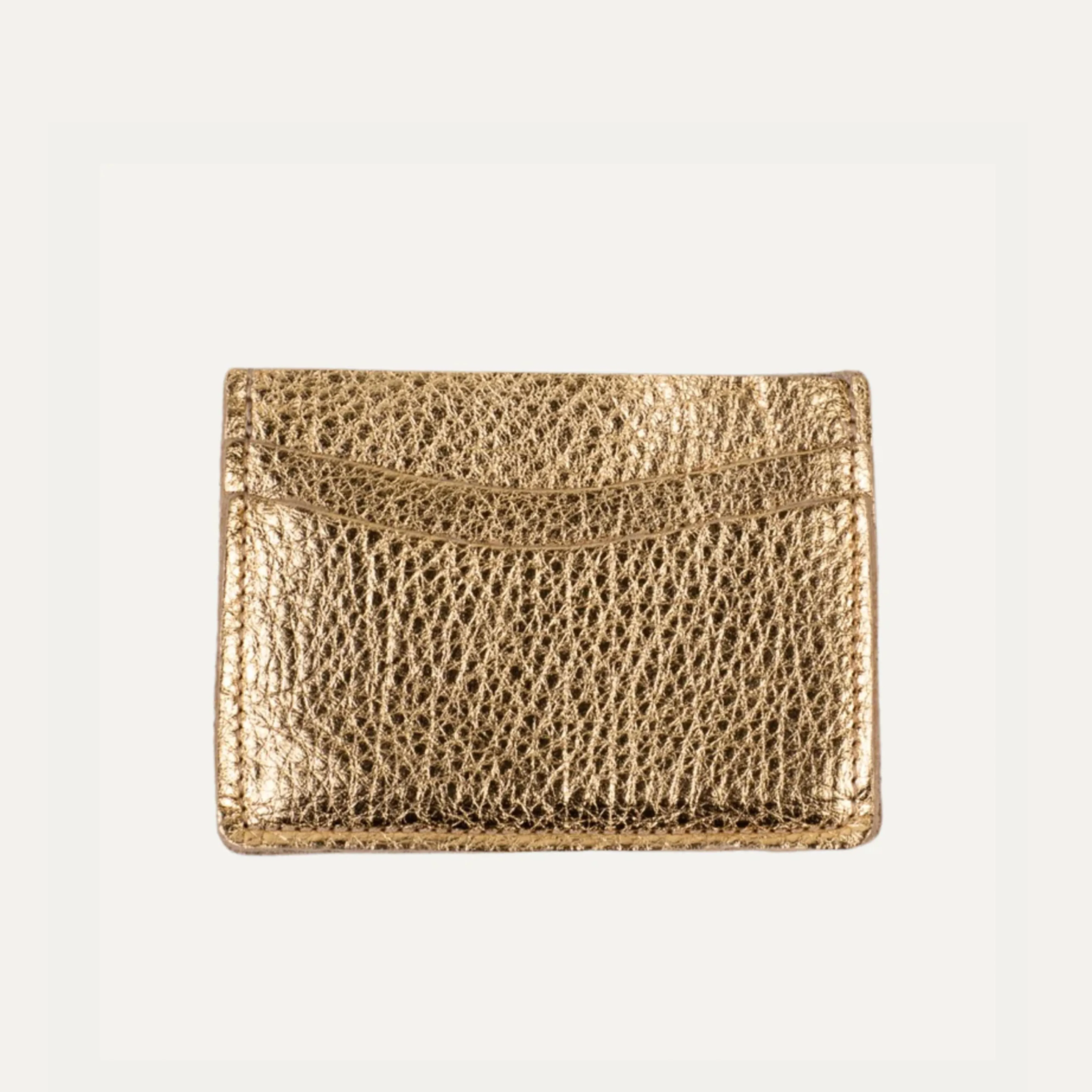 Card Holder | Gold Metallic