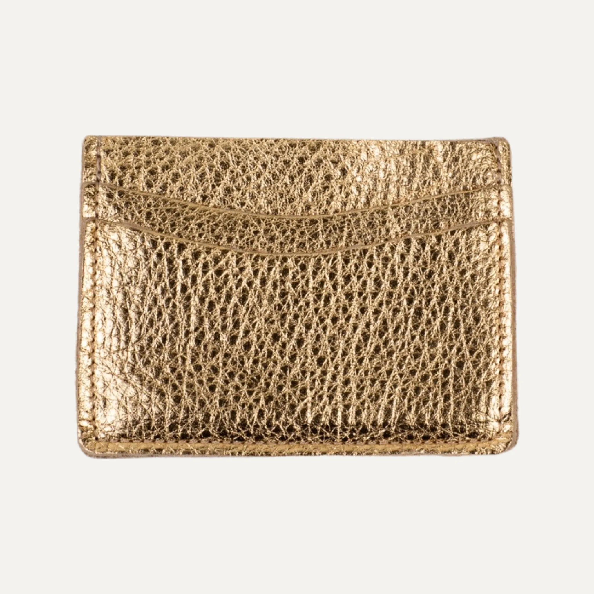 Card Holder | Gold Metallic