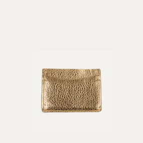 Card Holder | Gold Metallic