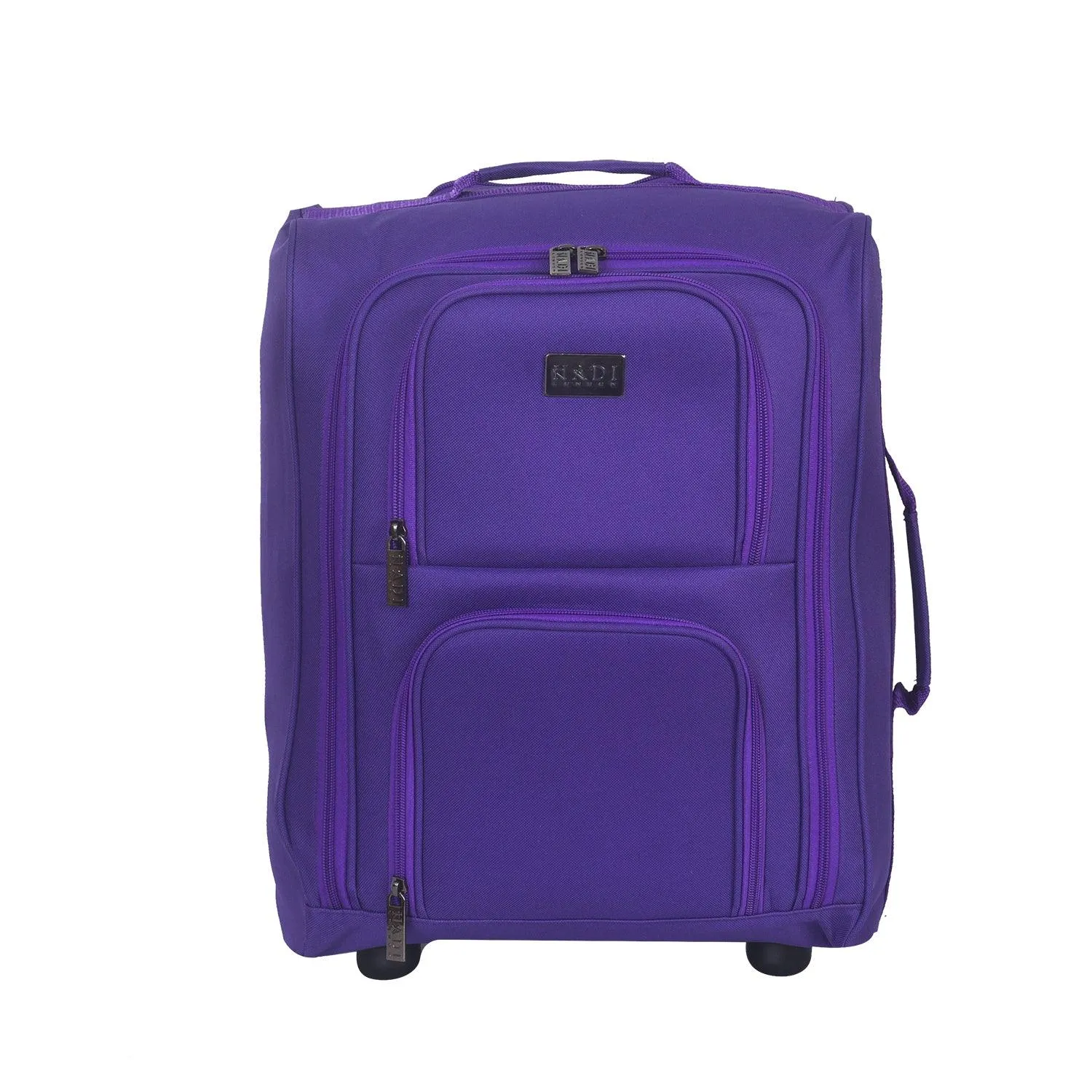 Carry-On Approved Hand Luggage, Suitcase Travel Trolley Bag - 37L, 50x35x20 cm, 2 Handles