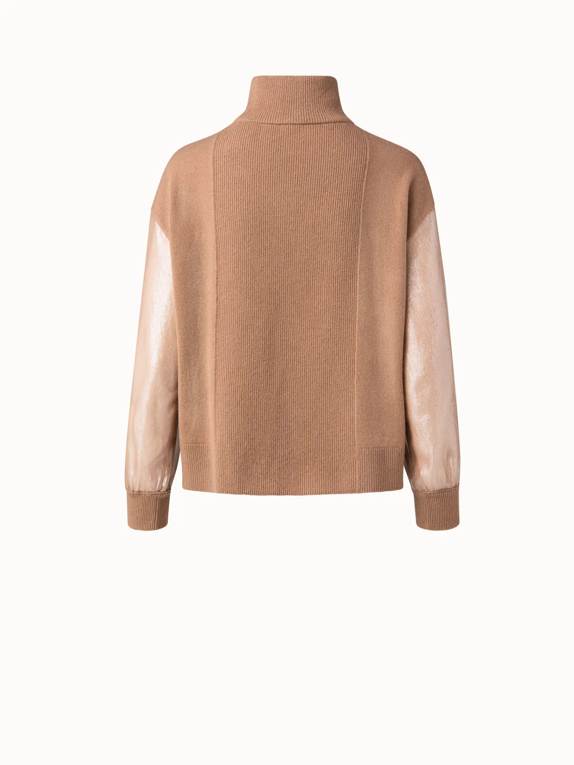 Cashmere Rib Knit Pullover